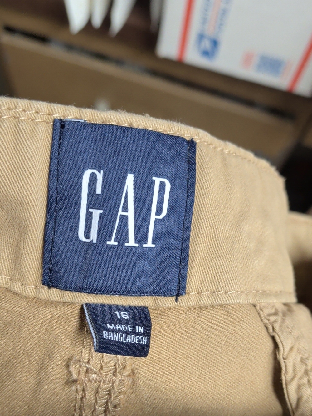 Women's GAP Tan Chino Trousers